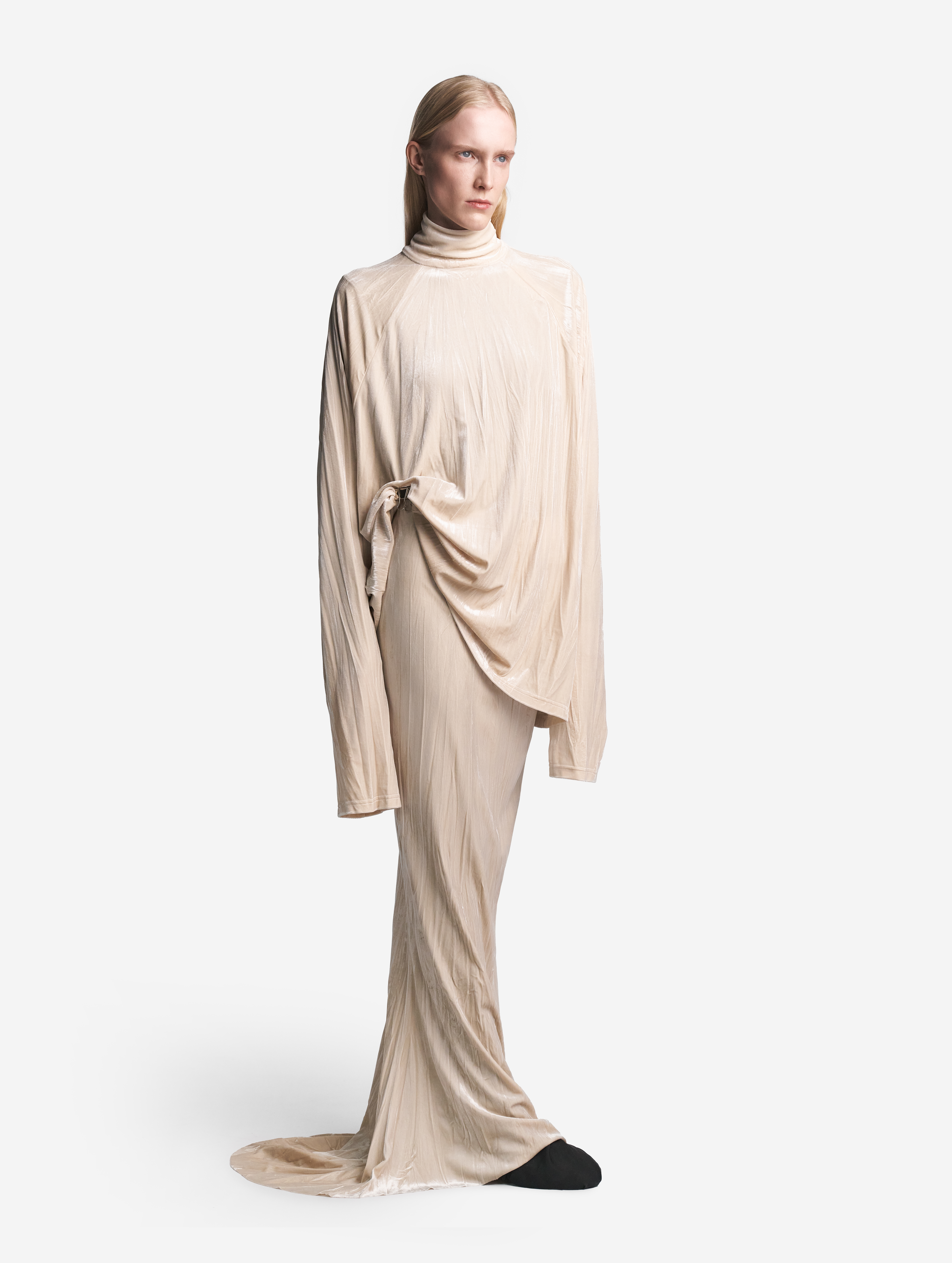 Водолазка из бархата