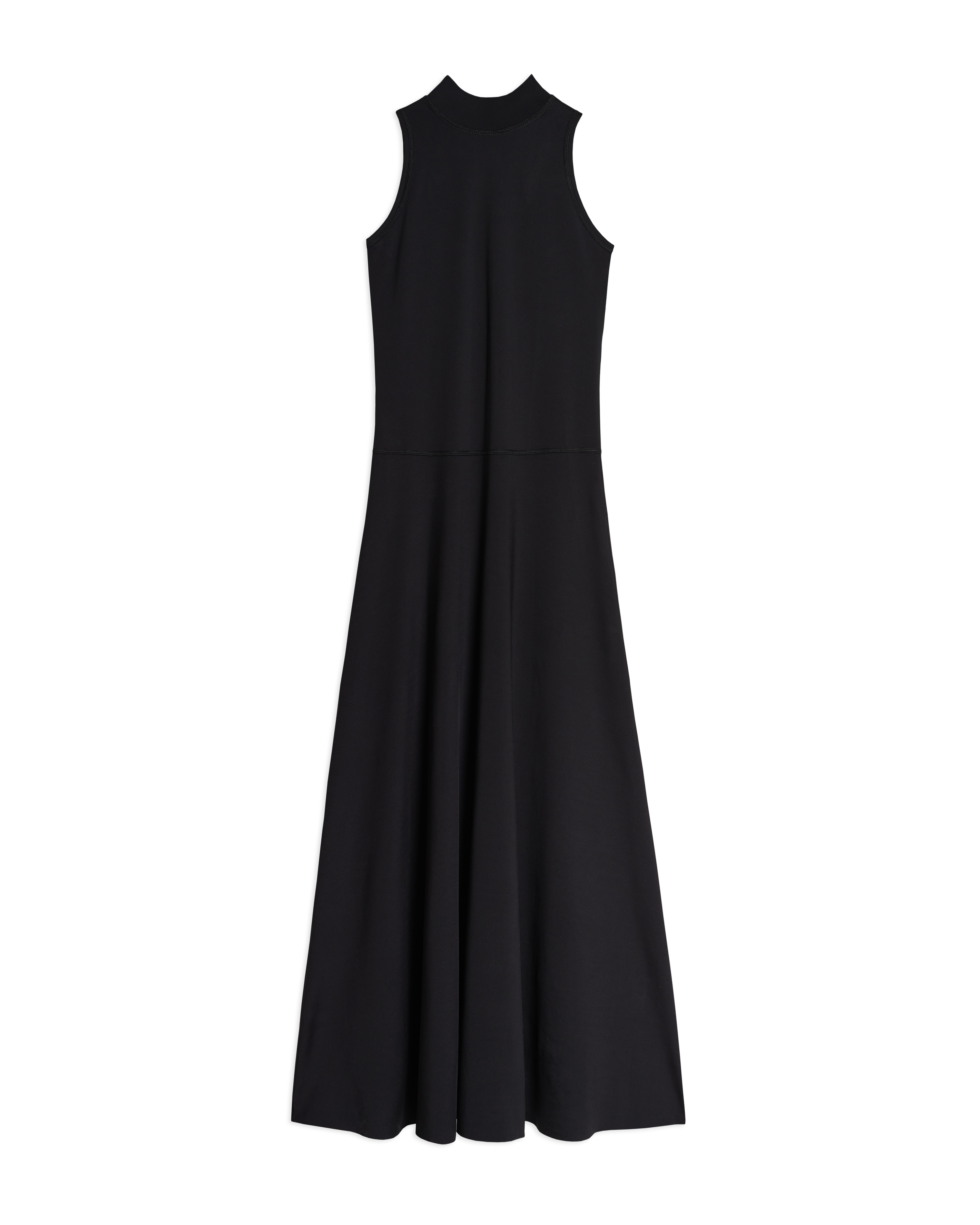 Платье А-силуэта без рукавов