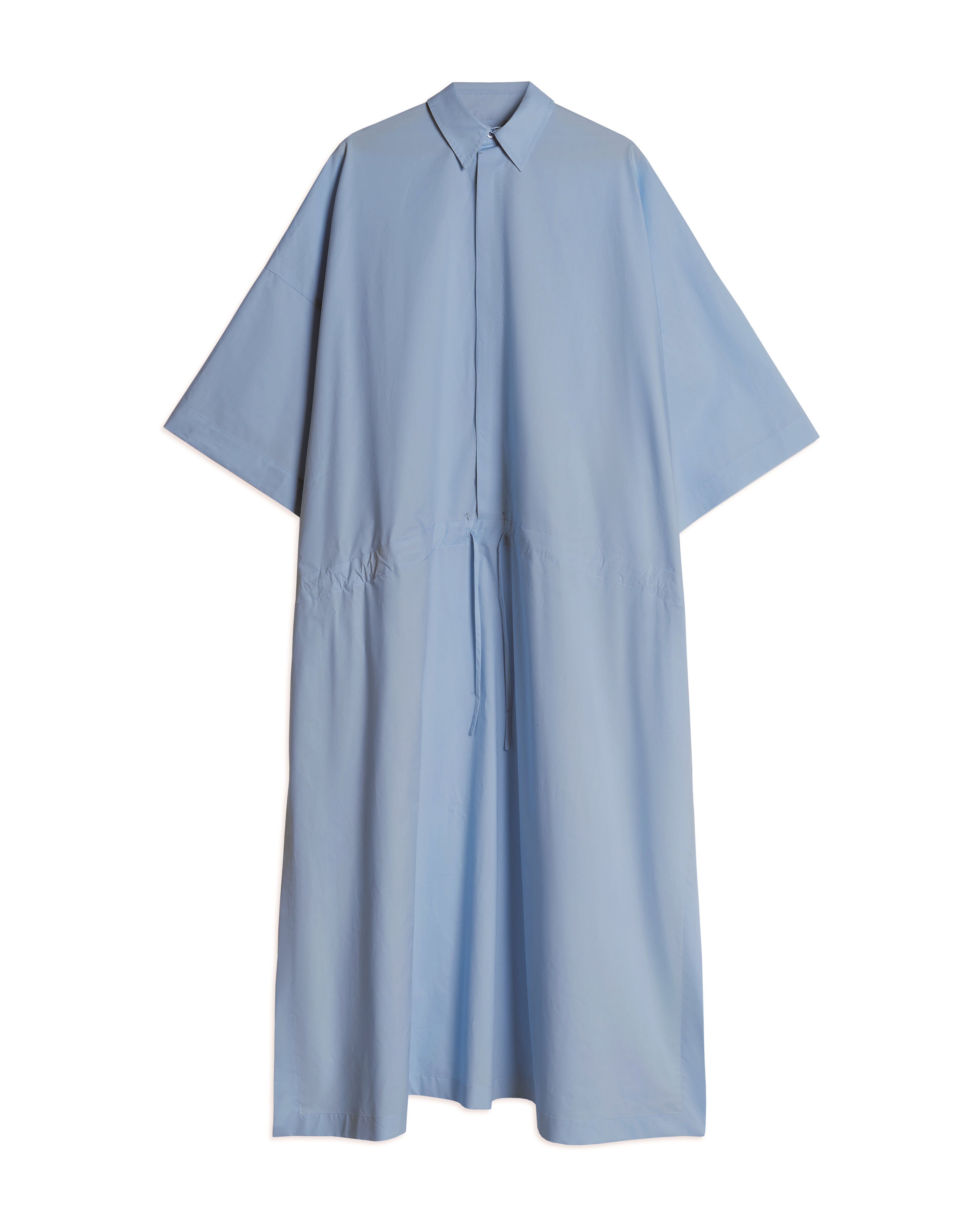 Платье-рубашка из тонкого хлопка