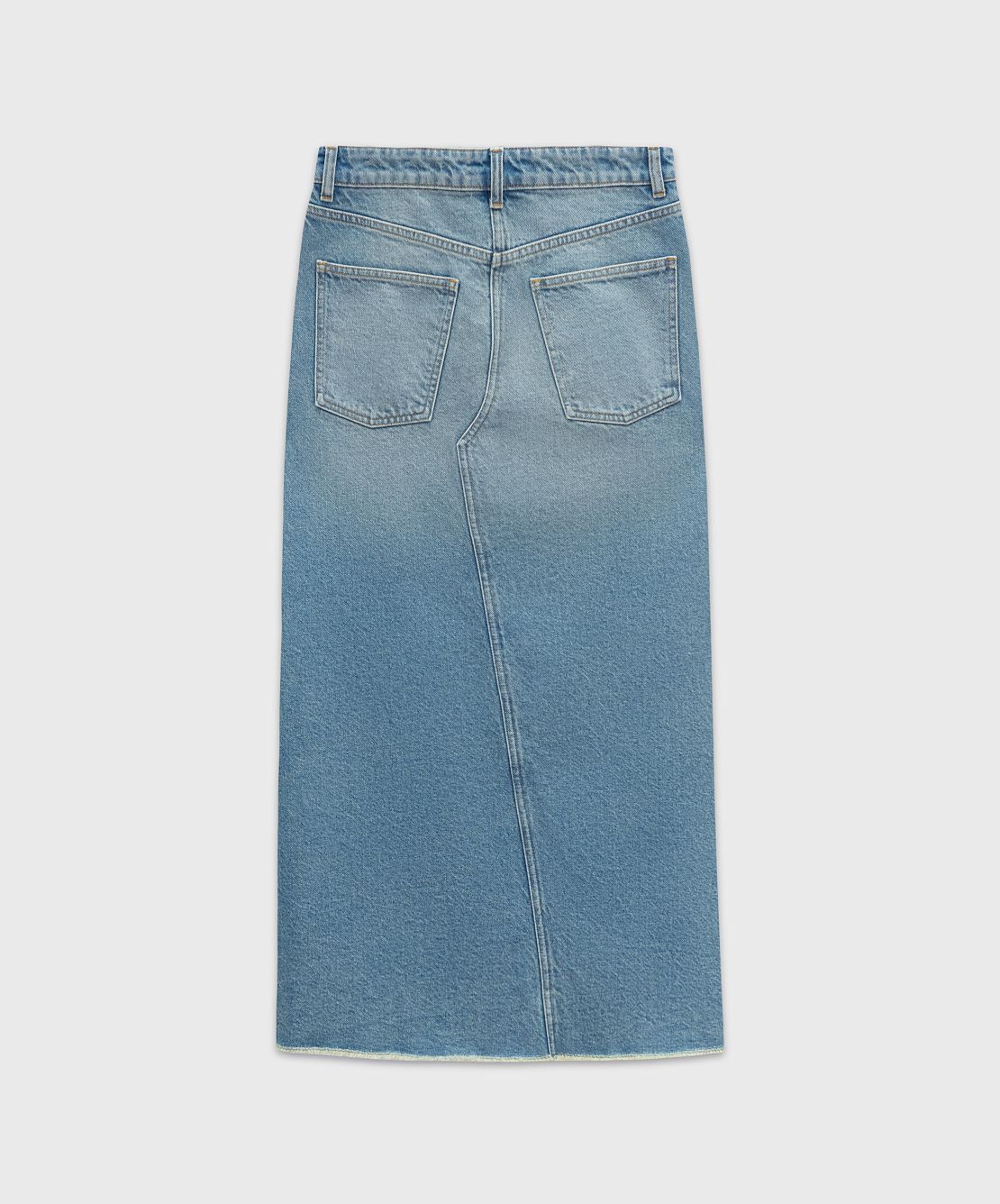 Женские джинсовые юбки с поясом или ремнем